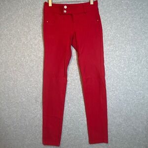 Stop Jeans Skinny Colombian Pants 12 Red Low Rise Stretch Ultradescaderado Y2K